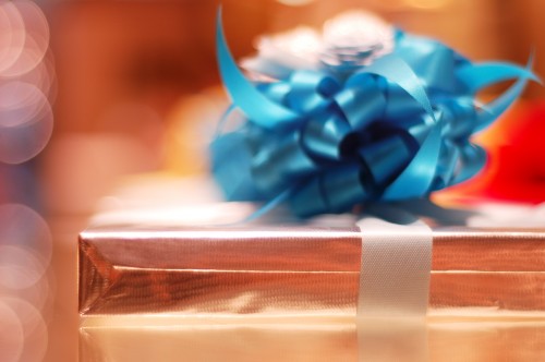 Nicely packaged gift