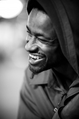 Smiling, laughing man
