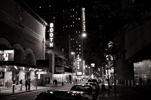 The Broadway Theatre District, New York City