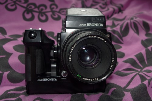 Bronica AE II Camera