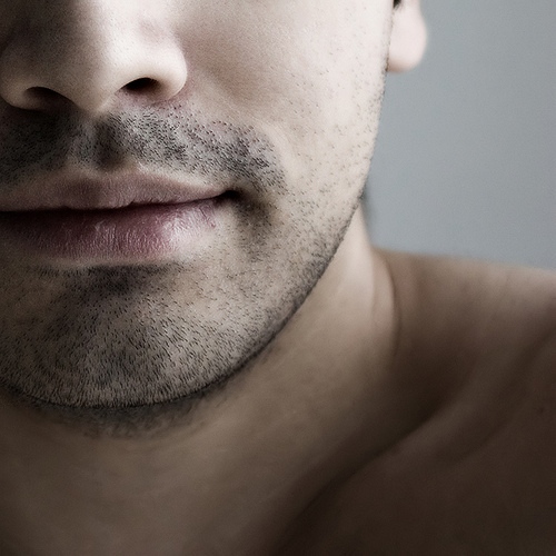 myFace Close up of a 5 o'clock shadow